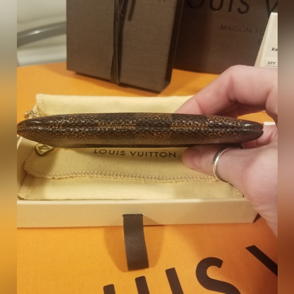 💯Authentic LV Coin/Card Pouch/Key Cles - Damier Ebene - Picture 5 of 10